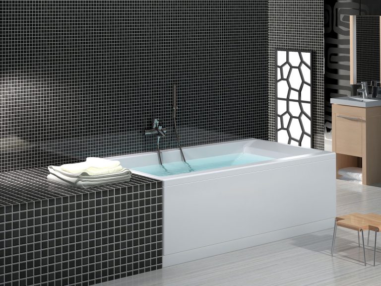 Milenyum 85 cm Dikdörtgen Küvet