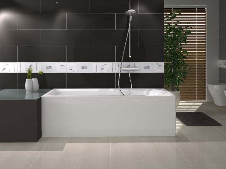 Rosa Dikdörtgen Küvet 70 cm