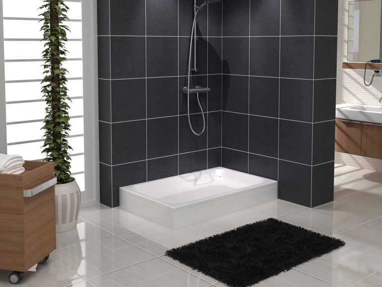 Capri Akrilik Dikdörtgen Duş Teknesi